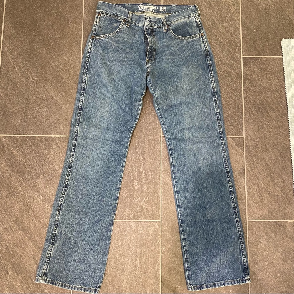 Wrangler Slim, Bootcut 30x32